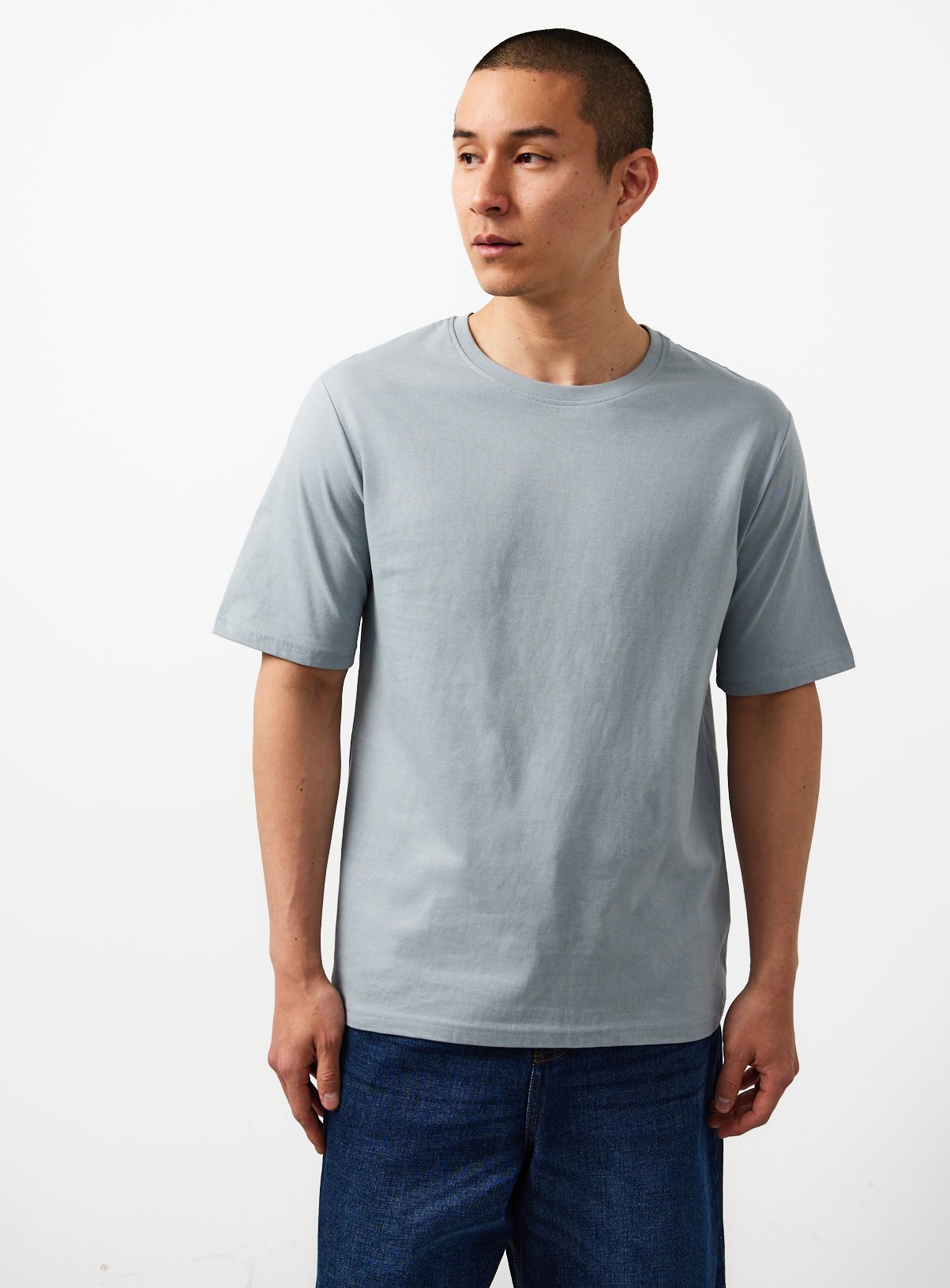 Light Blue Regular Fit T-Shirt XXXL - Image 1 thumbnail